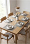 Tiziana - 6-Piece Rectangular American Service Plate Supla-175 - 2