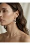 Geometric Triangle Crystal Stone Long Dangle Earrings |   Gold Color Plated Chain Pendant Lamp