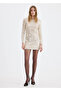 Mini Dress with Sequins - 2