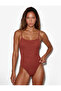 Thin Strap Swimsuit - 3