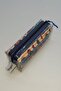 Navy Blue, Transparent PVC Pencil Case Single Compartment Transparent Pen Holder Navy Blue Color Pen Holder - 5