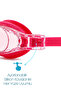 Set of 2 Swimming Goggles Fabric Cap Set Swimming Pool Sea Goggles Pink - 5