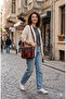 Iranian Handmade Dried Rose Daily Bohemian Rug Bag - 2