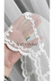 Mirror White 3 Layers Pleated No-Ironing Living Room Tulle Curtain - 2