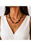 Tiger Eye Green Agate Courage Luck and Evil Eye Protection Necklace - 2