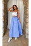 Long Elastic Casual Skirt Poplin Fabric (90cm) - 2