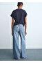 Wideleg Pencil Jeans - 4