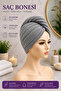 Premium Buttoned Towel Bonnet