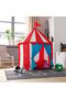 CIRKUSTÄLT Children's tent, red/blue white - 2