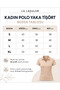 Solid Color Collar Detail Stretchy Elastic T-Shirt, Comfortable Short-Sleeve Top for Spring and Summer, Women's Clothing - 4