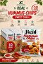 Nutrition Hummus Sweet Chilli Chips – 10g Protein, 50% Less Fat, 60g Pack (Pack Of 10)
