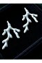 White Bijouterie Earrings - 4