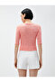 Half Sleeve T-Shirt Crew Neck - 4