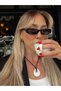 Nigel Black Cat Eye Bone Women's Unisex Men's Uv400 Protection Sunglasses - 5