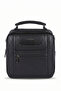 4605 100% Genuine Leather Men's Handbag Crossbody Bag Black - 2