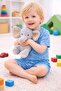 Boy's Blue Saferi Printed Summer Pajama Set - 3