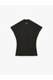Slim Fit Stand Collar Sports Vest with Zipper and Stitching Detail - 4