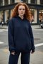 Women's Fleece Wide Fit Hooded Sweatpants Set with Elastic Legs - Sports - 2