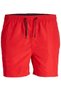 Jack&Jones 12225961 Jpstfiji Jjswi̇m Soli̇d Ly Sn Men's Swimming Shorts Red