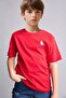 100% Cotton New Regular Fit Crew Neck Printed Short Sleeve Red T-Shirt Boys H4317A826Hs - 3