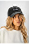 ''Timeless'' Written Unisex Embroidered Adjustable Hat - Black - 3