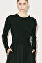 Easy Tie-Up Dress Black - 6