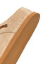 Women's Beige Suede Leather Slippers 26Pfd150810 - 8