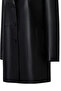 Emma Women's Black Leather Coat 25Wge56061M - 4