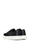 Women's Black Thick Soled Lace-Up Shoes Sneakers 26Pfe145414 - 6