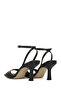 Women's Black Ankle Boots Buckled Stiletto Heel U S Sandals 26Sfe391218 - 7