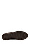 Women's Brown Buckle Wedge Heeled Suede Leather Comfort Loafer 25Afd154310 - 4