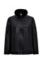 Diana Women's Black Collar Fur Oversized Leather Coat 25Wgd5631U4