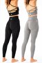 2-Pack Briza Seamless Scrunch High Waist Sports Leggings