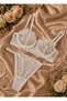 Ecru Underwire Bra Set