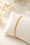Gold Color Stylish Twisted Women's Bracelet
