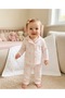 Baby Girl Bow Patterned Cotton Bottom Top Pajama Set