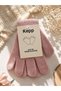 Children's Knitted Gloves Pink
