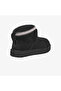 Women's Ankle Fur Stylish Detailed High Sole Black Boots & Booties - 3