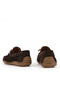 , Men's Genuine Leather Casual Shoes 1611064Z041 Brown - 5