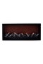 Cyra Led Table Stone Fireplace 45x10x20cm - Black - 3