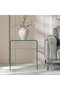 Klara End Table 10mm Tempered Glass Small - Clear - 2