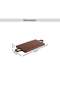 Kiara Acacia Serving Platter 66x33x2.5cm -walnut - 5