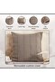 Serene Stone Washed Cushion Cover 50x50cm - Ochre - 6