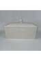 Rovill Ceramic Bread Bin 30.5x18x18cm -white - 4