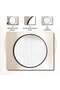 Miso Pp Frame Round Wall Mirror Dia 50cm - Black - 4