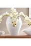 Dima Ceramic Folded Vase 34.5x34.5x42.5cm - White