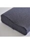 Cozy Striped Memory Foam Pillow 50x30x10+6cm - Navy Blue - 2