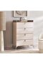Carmona Chest Of 5 Drawer - Grey