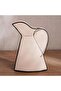 Brittany Terracotta Vase 17.4x5.5x24.5cm - Off White - 4