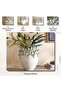 Bianca Porcelain Handmade Vase 27x27x31cm - Blue - 5